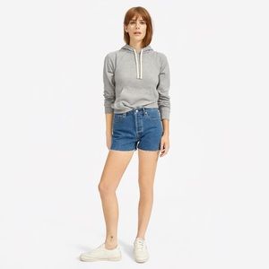 Everlane Lightweight French Terry Shrunken Hoodie